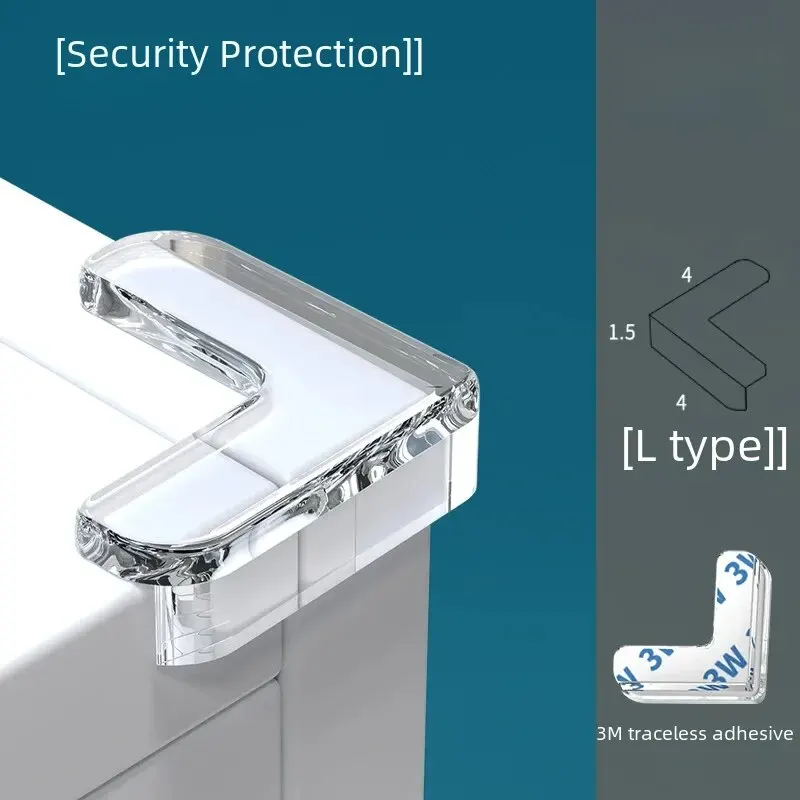 Transparent L-type 10 pack
