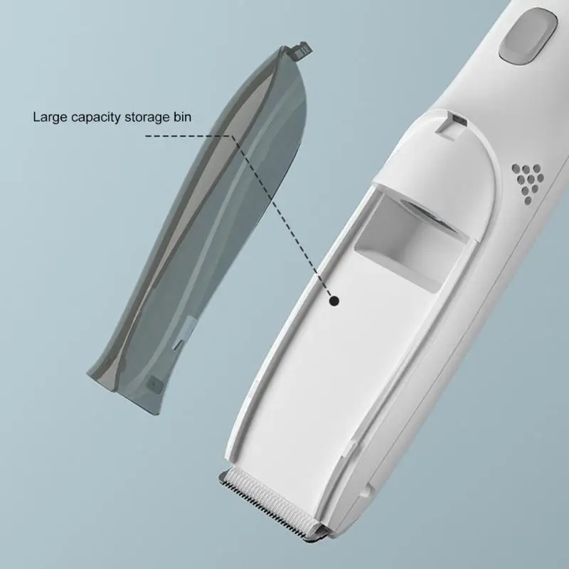 Kids Electric Hair Trimmer Hair Clip with Absorbing Feature for cleaning Use
