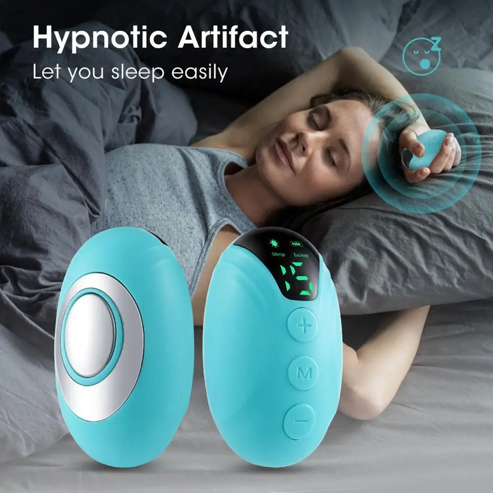 Smart Sleep Instrument Anxiety Relief Neuro Sleep Nerves Insomnia Soothe Device Pulse Stimulation Hand Held Sleeping Aid Device sleep aid instrument
