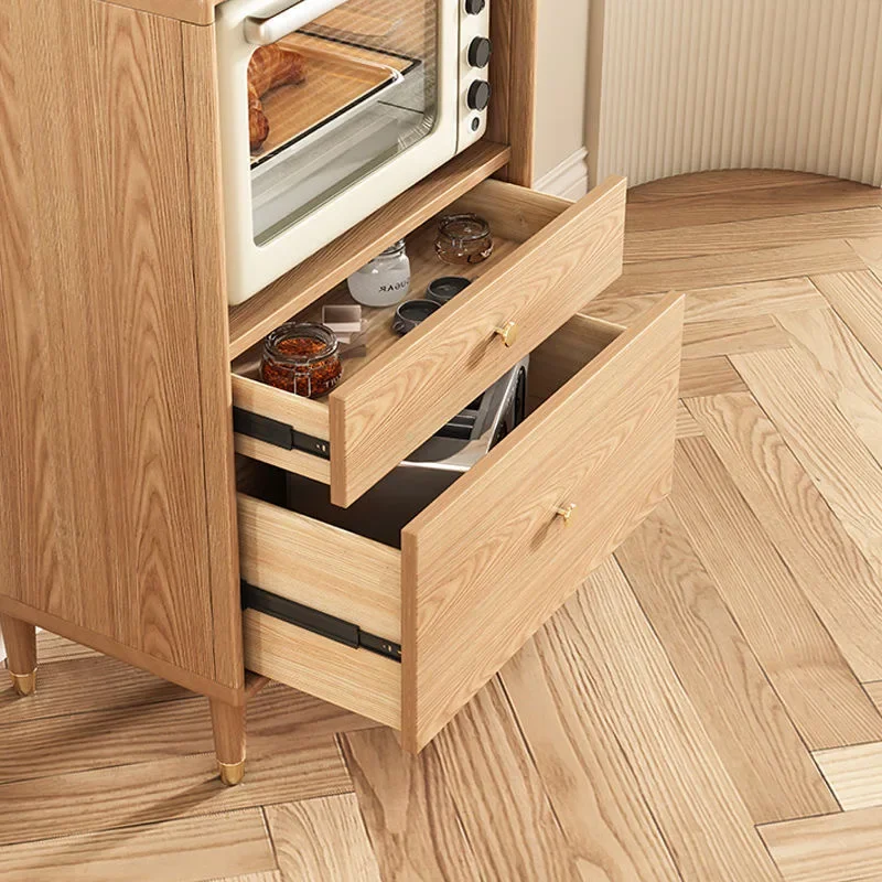 Wooden Kitchen Pantry Storage Cabinet, Freestanding Hutch Cabinet Storage Doors & Shelves, et Sideboard, Console Table