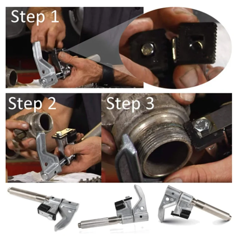 -PQWN 1 шт. Інструмент для ремонту різьби для зовнішньої різьби діаметром 1-1/4 дюйма до 5 дюймів 7402