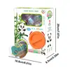 Gachapon Machines Surprise Lucky Draw Machine Props Mini Claw Machine Prizes With 6 Twisters Kids Figures Arcade Grabber Game 6