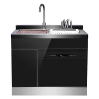 Stainless Steel Modern Luxury Smart 3-in-1 Built-in Dishwasher Kitchen Sink 2