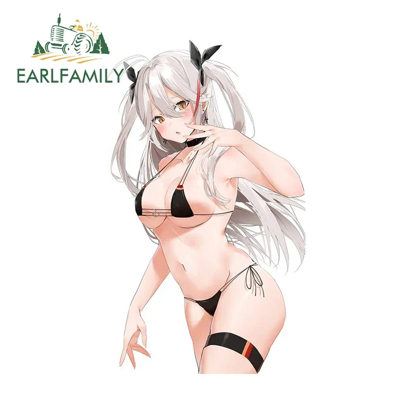 

EARLFAMILY 13 см x 7,7 см для привлекательного аниме фотовинилового автомобильного оболочки наклейка на окклюзию с изображением царапин персональный фургон графика