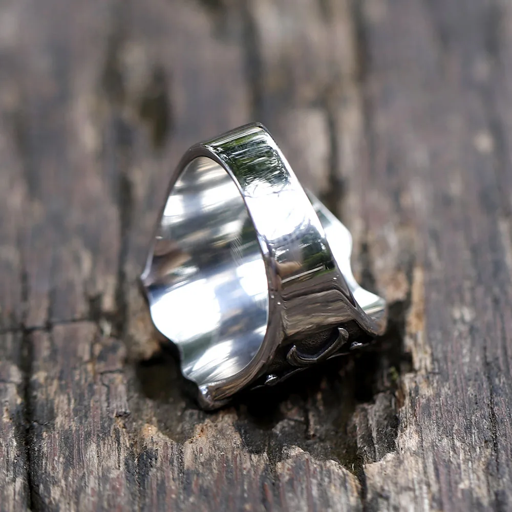 2022 NEW Men's 316L stainless-steel rings Knights Templar