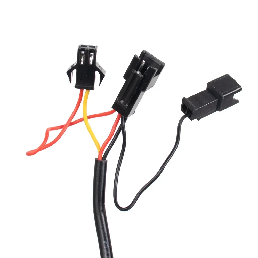 Horn Headlight 2 In 1 Front Light For KUGOO M4 PRO Electric Scooter 12-80V Night Safety Lamp Parts Accessories