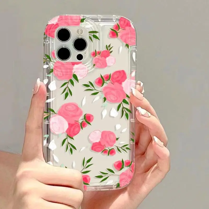 Floral Design Protective Phone Case