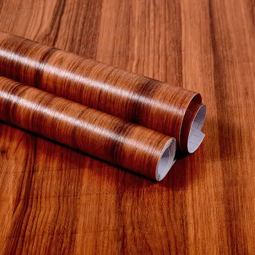 Wood Grain DIY Sticker PVC Self Adhesive Waterproof Wallpapers Renovation Furnitures Wall Stickers Home Decor Sticky Paper Decal - Image 36