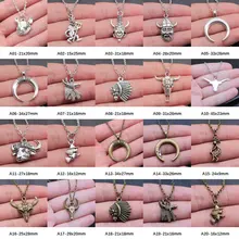 

Chief Bull God Pendants For Jewelry Neck Chain Women Necklace