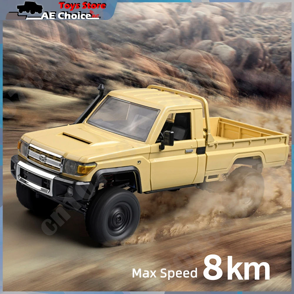 MN82Pro 1:12 Rc Car Mn Model Retro Full-scale Simulation Lc79 RTR 4WD 280 Motor Remote Control Pickup RC Truck Model Car Toys 5