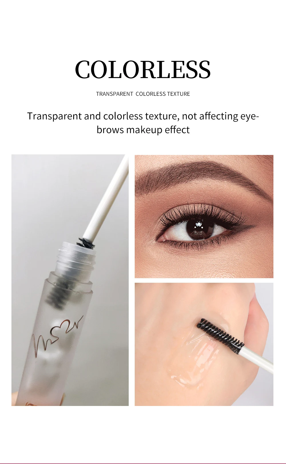 Wasserdichte Augenbrauen Styling Wachs Make-up schnell trocknende dauerhafte Stirn Pomade Einstellung Creme natürliche wilde Augenbrauen Skulptur Seife Kosmetik – Detail 6