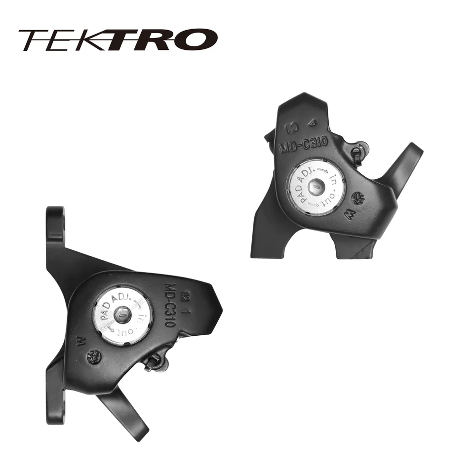 Pinza De Freno De Disco Mecánica TEKTRO MD-C310 - Montaje Flat Mount 160 Para Delantera - Color Negro