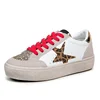 Kalsooni 2024 Autumn New Lightweight Sneakers Non-slip SoftThick Sole Casual Shoes for Women Sequins Star Patchwork Shoes 1