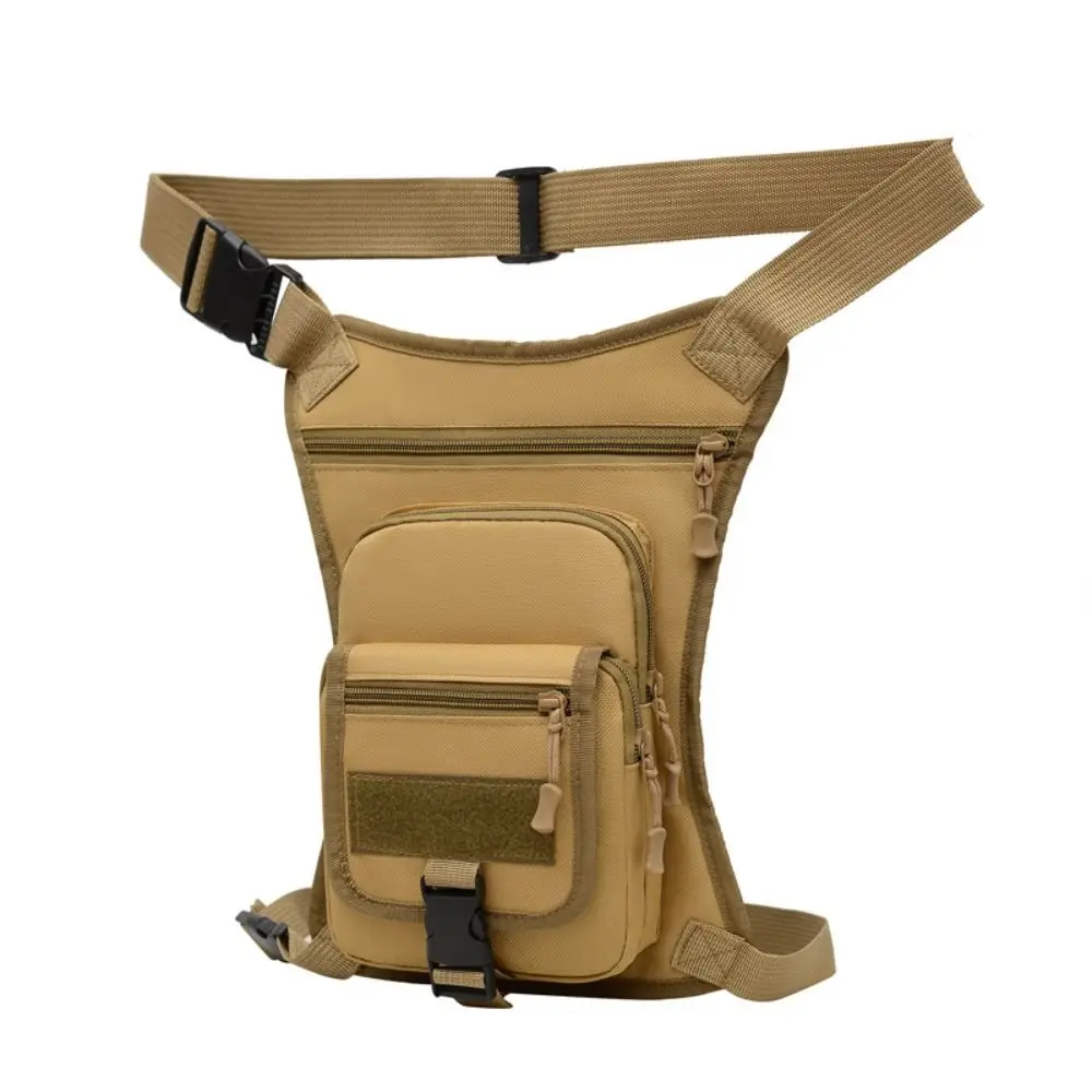 Large Capacity Outdoor Drop Leg Bag Oxford Cloth Camouflage Hiking Waist Pack Multi-Purpose Waterproof Motorcycle Bag