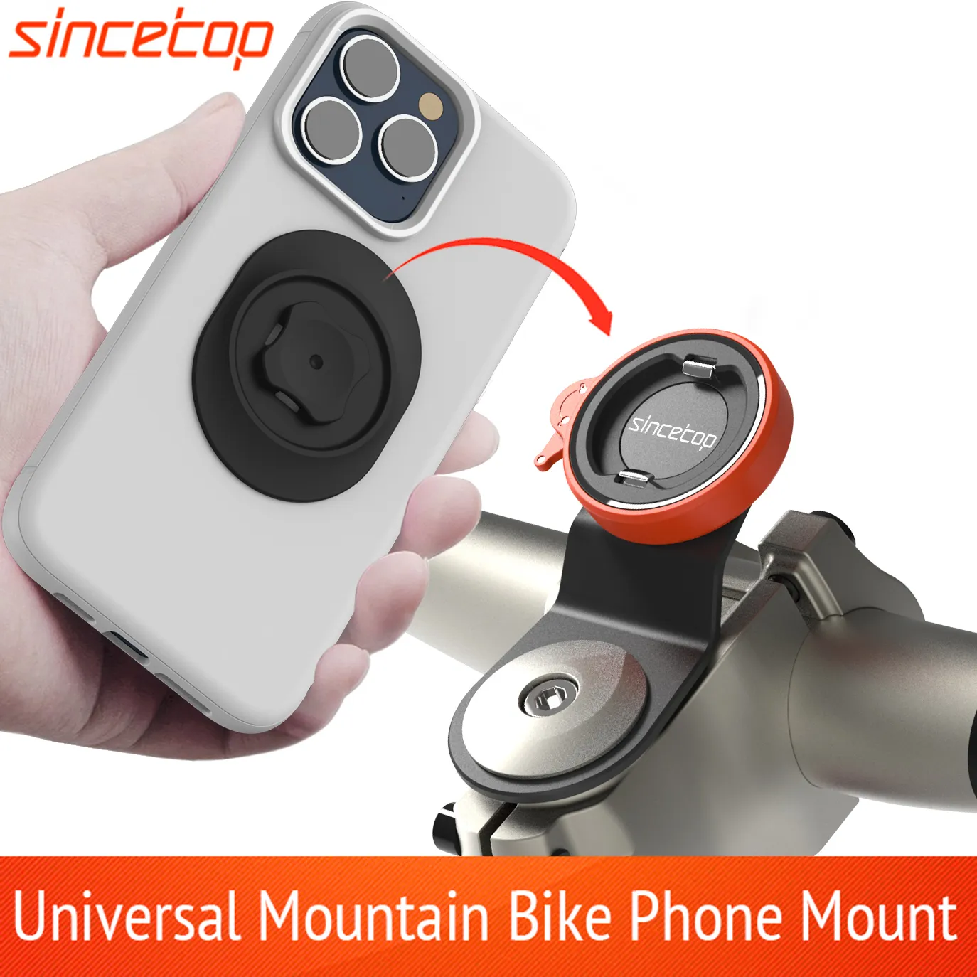 Bike Phone Holder 360 Rotation Hidden MTB Bicycle Phone Holder Support  Stand Cell Phone Mount Aluminum Adjustable - AliExpress