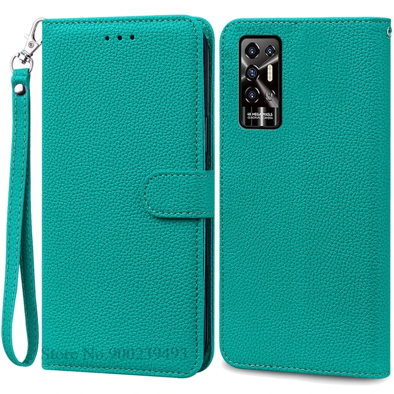 Leather Wallet Flip Case - Stylish Protective Phone Cover & Bumper Shell