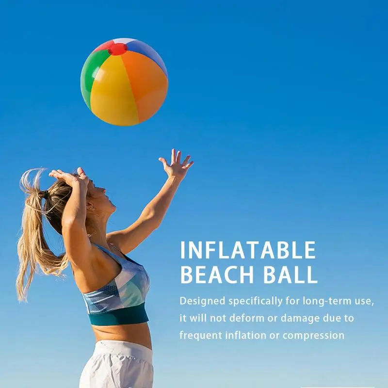 Outdoor Swimming Pool Beach Inflatable Ball Toys Fun Sports Props Beach Pool Volleyball Game Parent-child Interaction