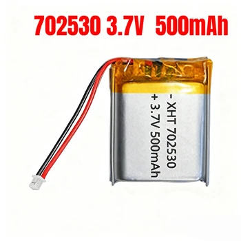 702530 Batteria al litio da 3,7 V Batteria LiPo 500 mAh Lipo ricaricabile ai polimeri di litio per strumenti di bellezza per fotocamera elettronica