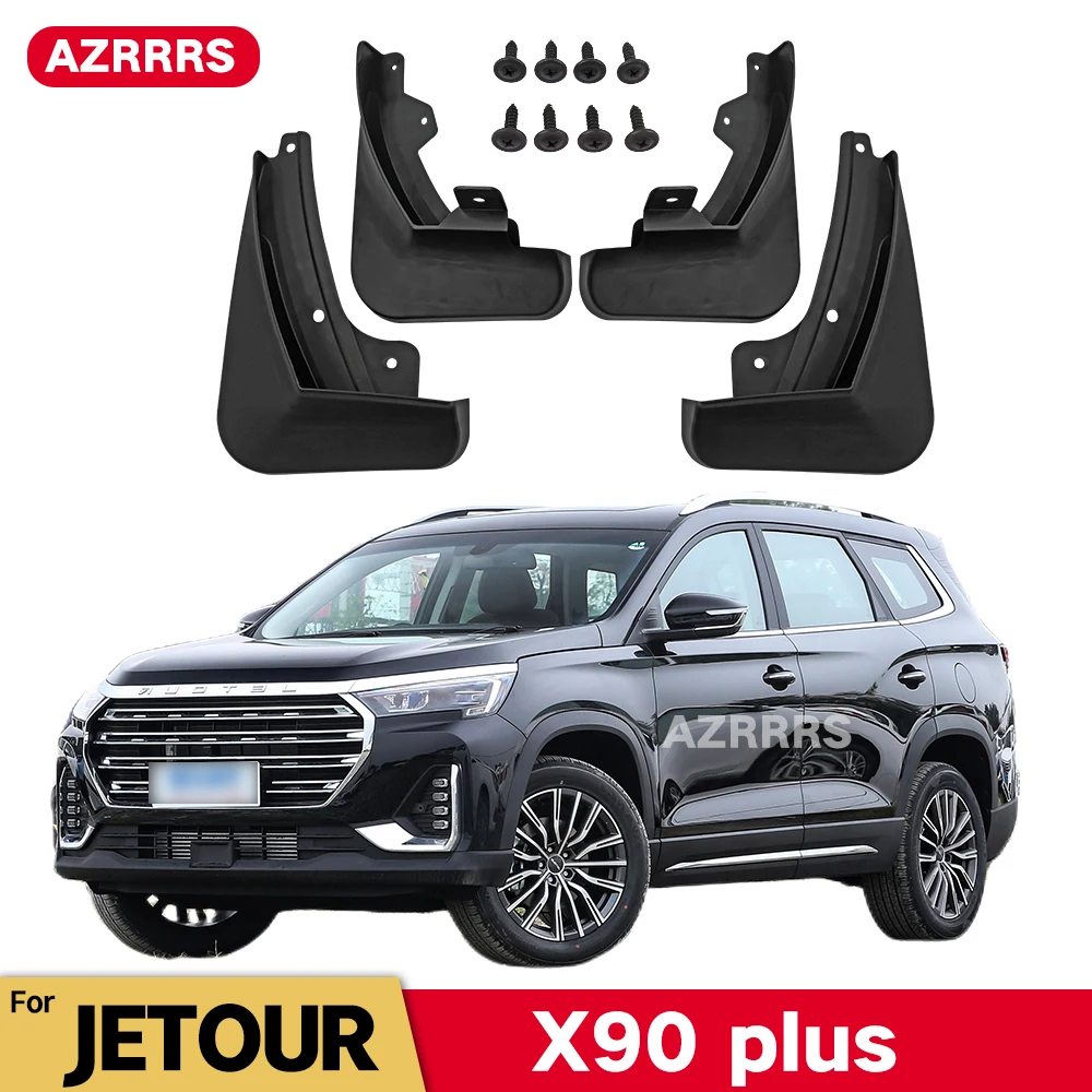 

Брызговики для JETOUR X90 PLUS 2022 2023, брызговики от грязи, брызговики, передние и задние колеса, брызговики, аксессуары для автомобиля, 4 шт.
