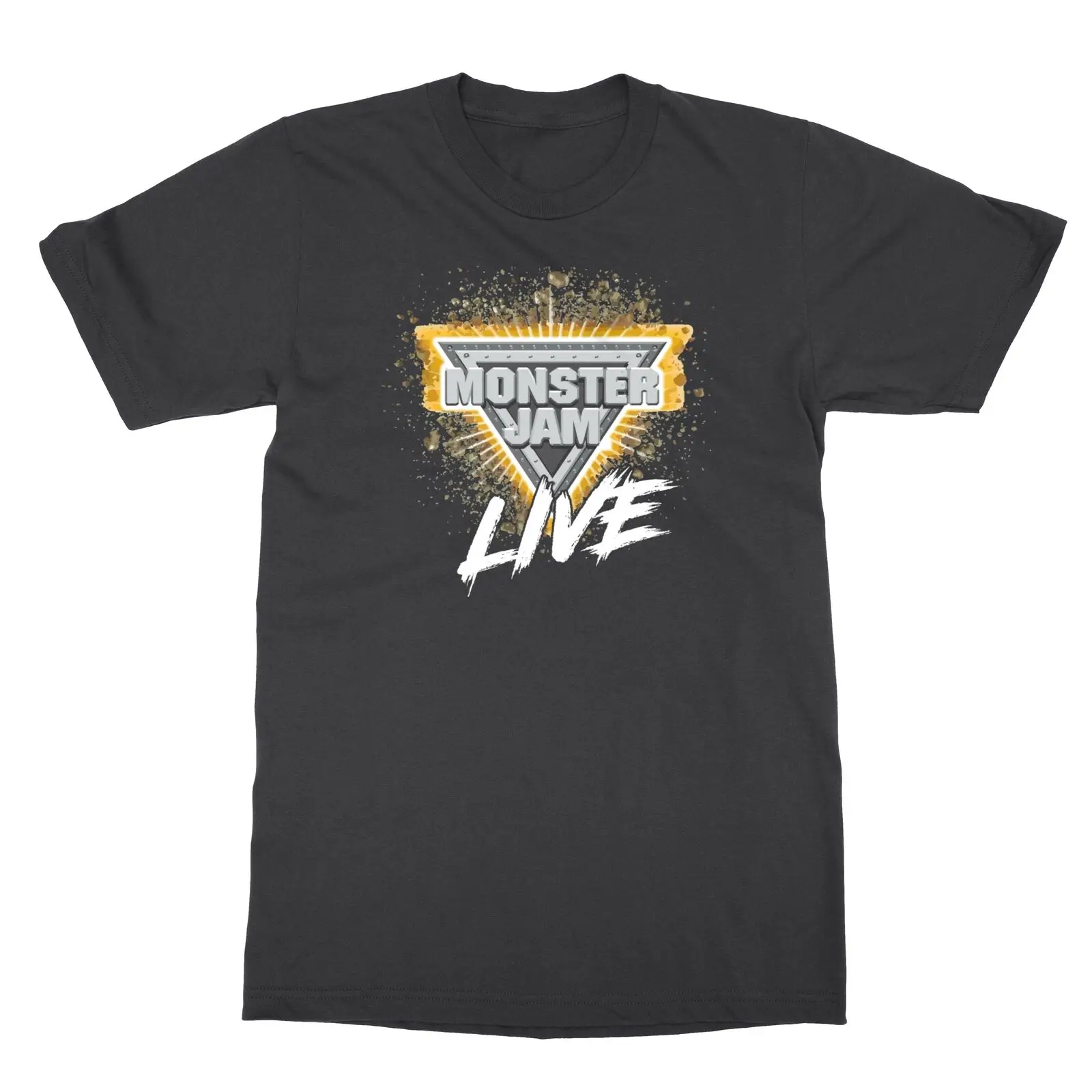 Monster Truck Jam El Paso Sun Bowl Live Maglietta Da Uomo Maniche Lunghe O Corte