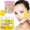 40/50pcs Turmeric Cleansing Pad Cleaning Tablet Exfoliating Pads Facial Sponges  For Exfoliating Daily Cleansing Skin Care 1