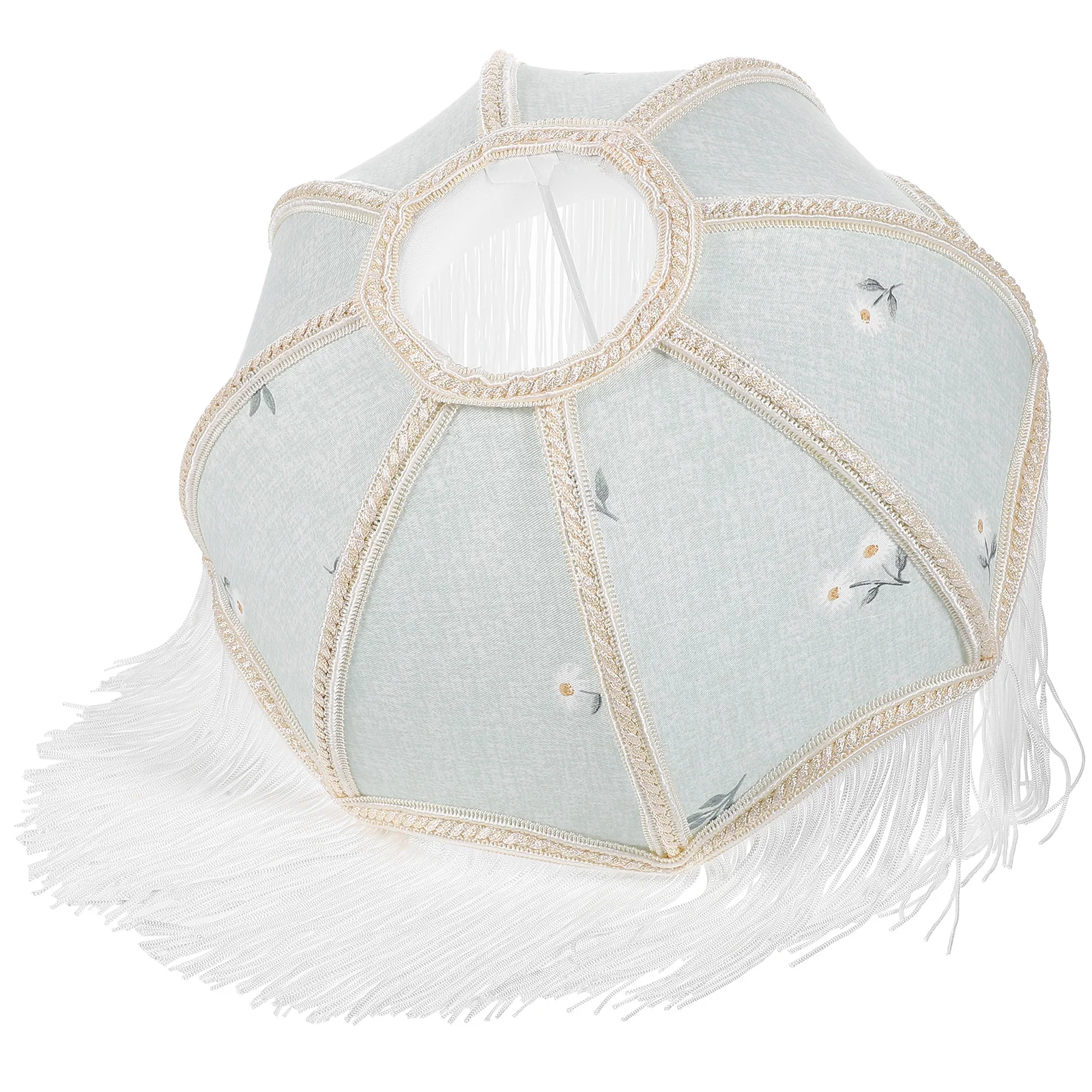 

Macrame Lamp Shade Pastoral Style Floor Lamp Cover for Bedroom Living Room