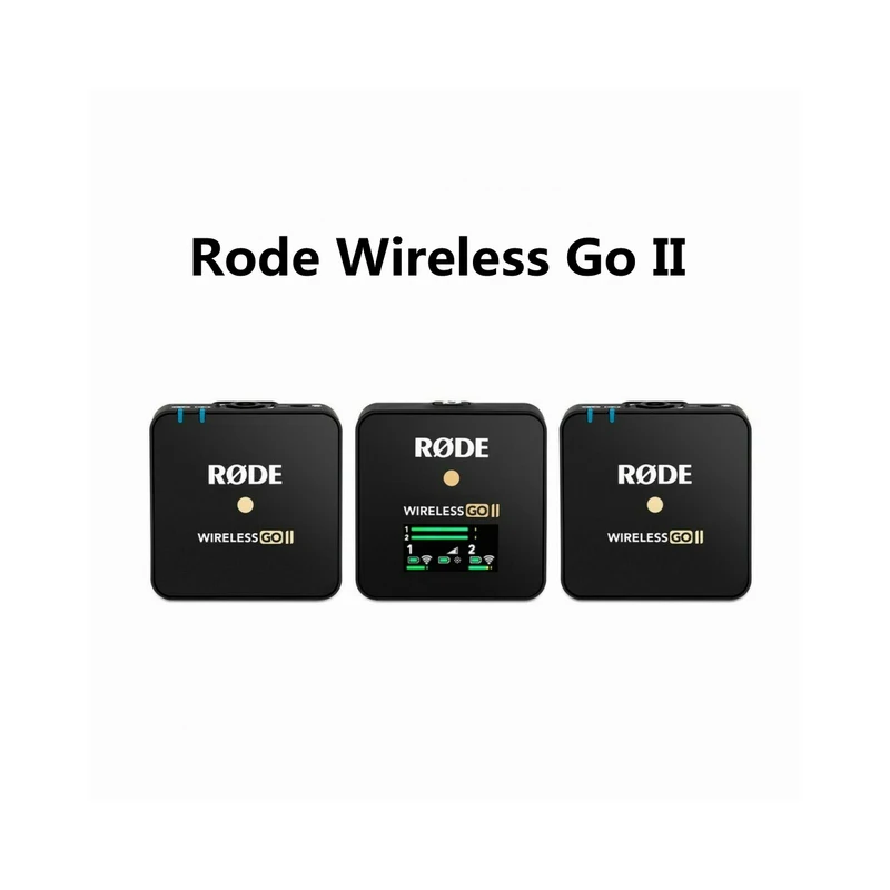 Rode Wireless Pro GO II GO2 //RODECaster Pro II Wireless Lavalier Mic  Microphone System for Android iPhone Phones Transmission - AliExpress