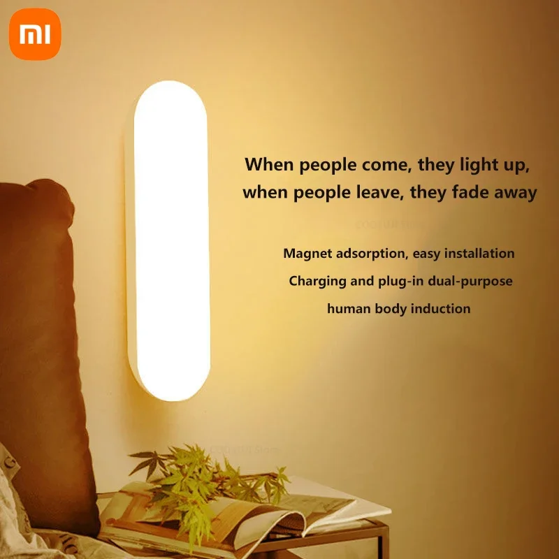 Xiaomi Mijia LED Lighting Human Body Induction Led Light Under Cabinet Light Motion Sensor Night Closet Cabinet Kitchen