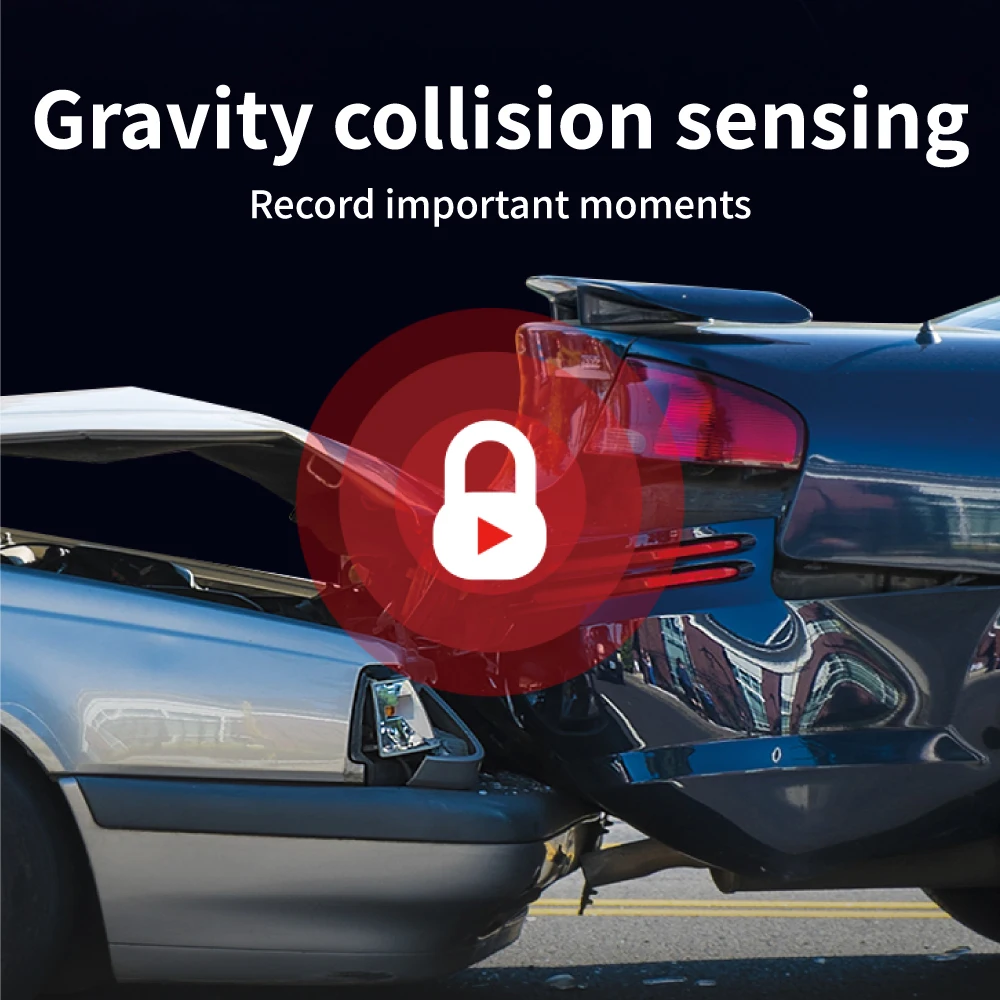 3 Channels Dash Camera for Cars HD 1080P Video Recorder 3 Lnes Front Inside Rear View Camera Night Vision Loop Recording