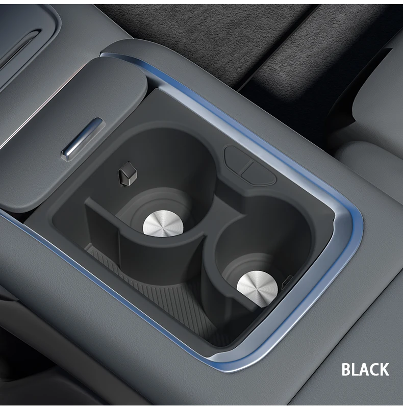 For ZEEKR 7X Silicone central control water cup holder Storage box cup sleeve Ca