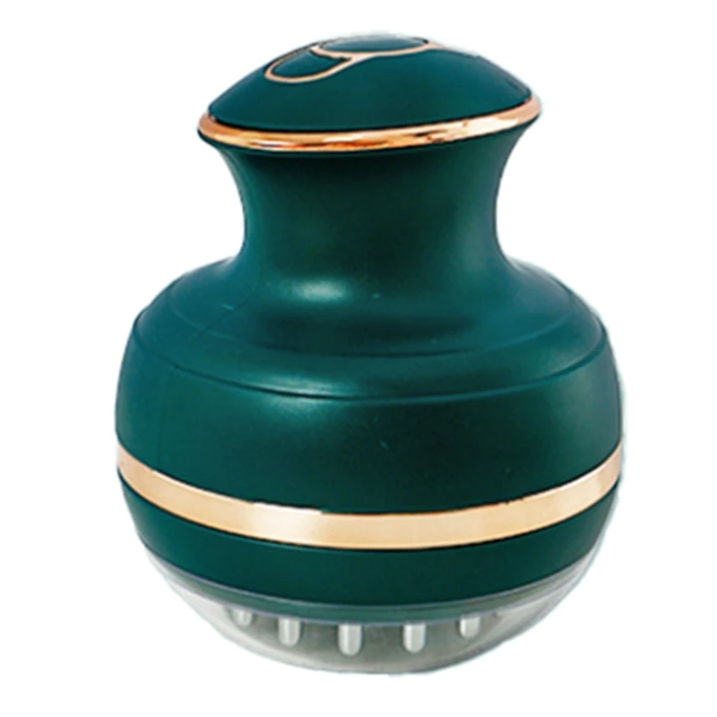 

Инфракрасный Фотоэлектрический вибромассажер для восстановления волос, жидкий фотогребень для ухода за кожей головы (зеленый)