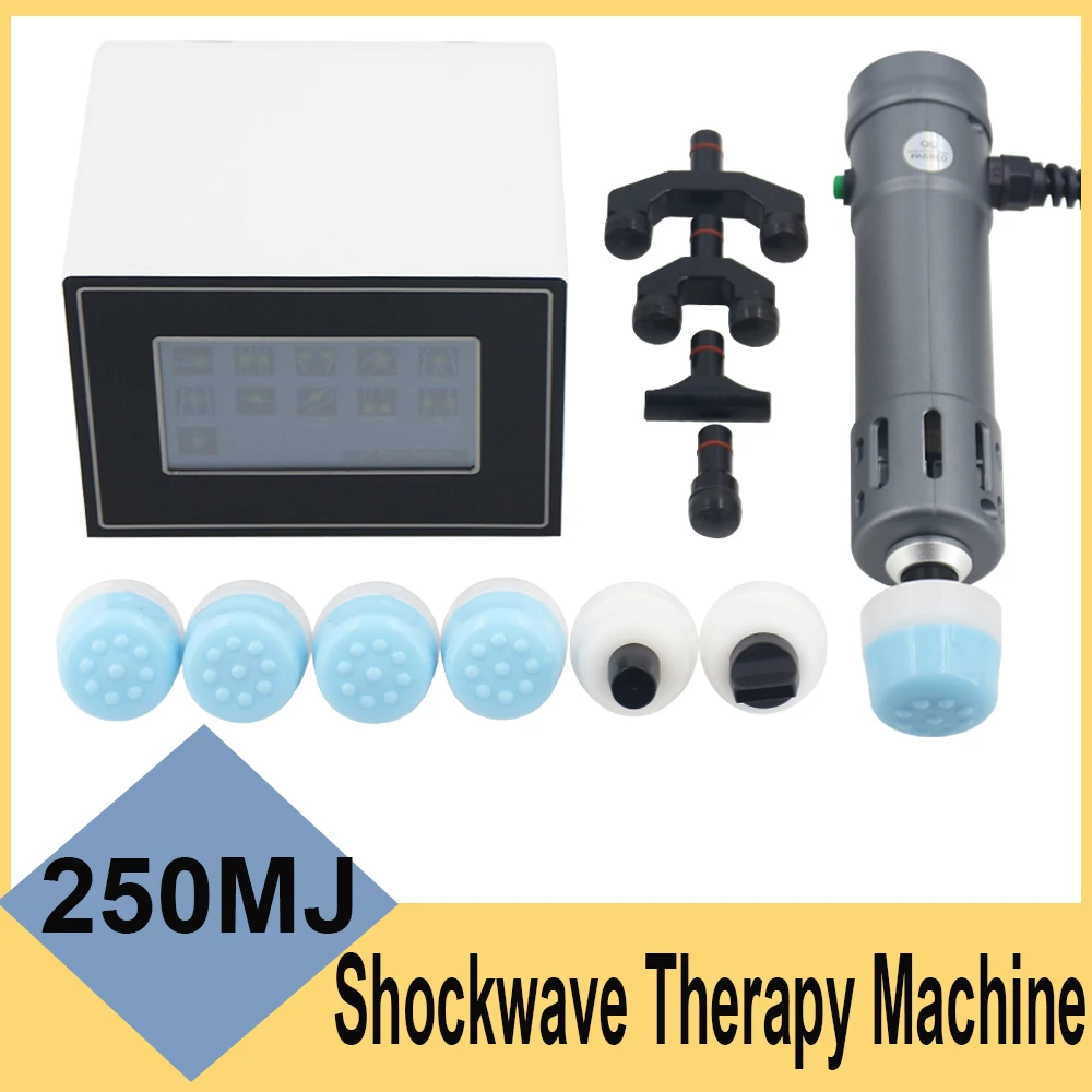 

New Upgrade Shockwave Therapy Machine ED Treatment Body Relax 2 In 1 Chiropractic Tool Sport Injury Pain Relieve Body Massager