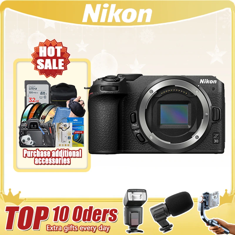 NEW NIKON Z30 entry level half frame mirror less camera, suitable for
