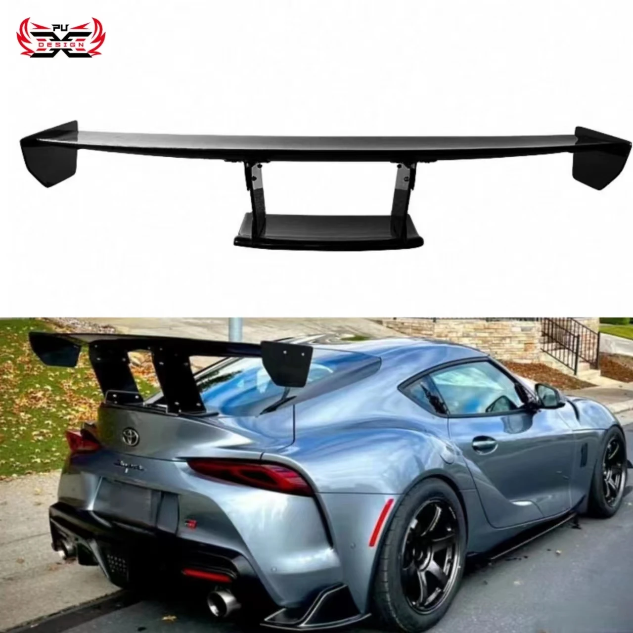 

For Toyota Gr Supra A90 A91 Mkv Carbon Fiber Rear Trunk Wing Varis Style Rear Spoiler High Quality Boot Spoiler Lip Wings
