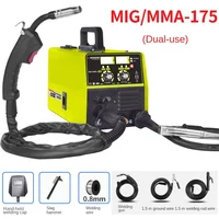 110V gasless second protection welding machine household electric welding machine power portable dual-purpose welding 2