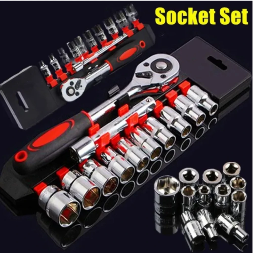 

12in1 Combination Set Hand Tools for Mechanic Torque Wrench Mechanical Workshop Tools Free Shipping Multi-tool Socket Wrench Set