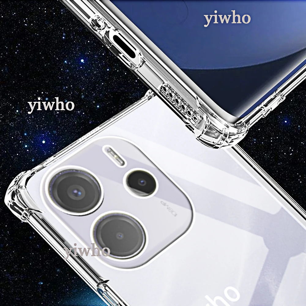 Crystal Clear Protective Camera Phone Case with Transparent Design