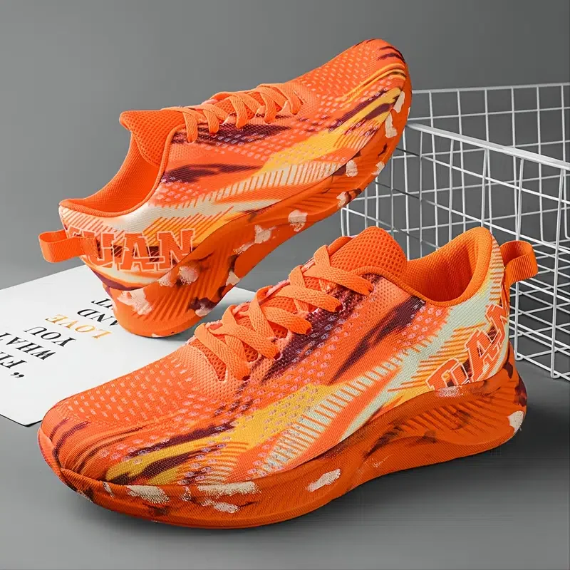 

2023 Men Mesh Breathable Running Shoes Fashion Men Outdoor Sports Athletic Walking Shoes Sneakers Jogging Shoes designed for men