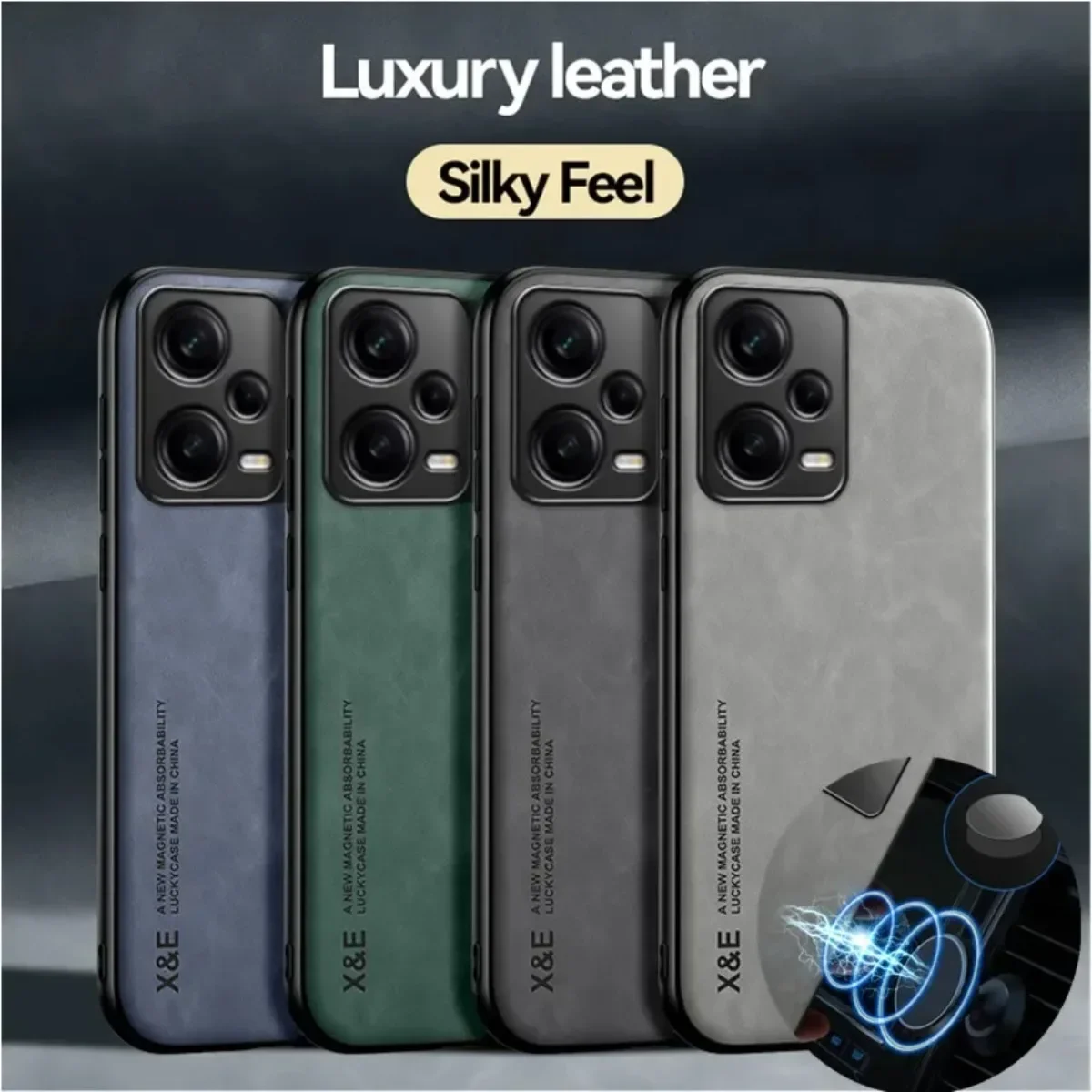 Durable Shockproof Magnetic Car Holder Case