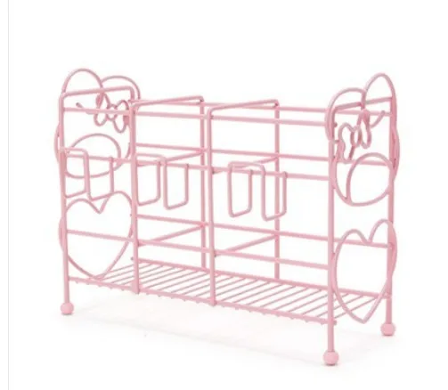 Kitchen Storage Rack Kitty Hair Dryer Rack Curler Rack Bathroom Shelf Vegetable Cleaning Colander Tool Bowl Washing Storage 2