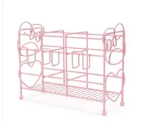 Kitchen Storage Rack Kitty Hair Dryer Rack Curler Rack Bathroom Shelf Vegetable Cleaning Colander Tool Bowl Washing Storage 2
