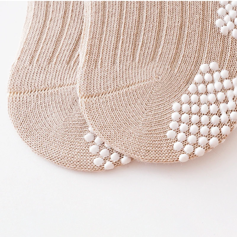 Cotton Anti Slip Socks for Newborn Baby Boys Girls
