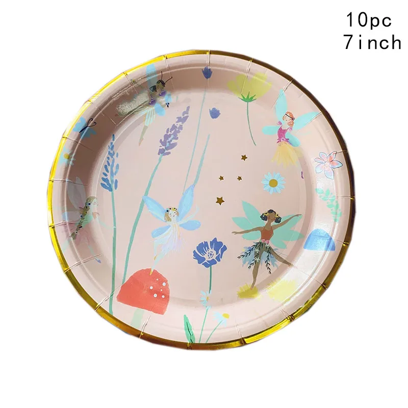 10pcs 7inch plates