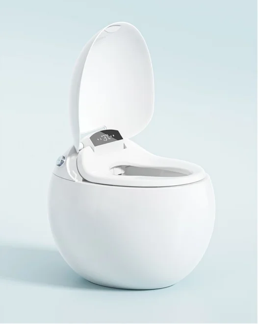

Luxury Bidet Toilet Elongated Smart Toilet Remote Control One Piece Toilet