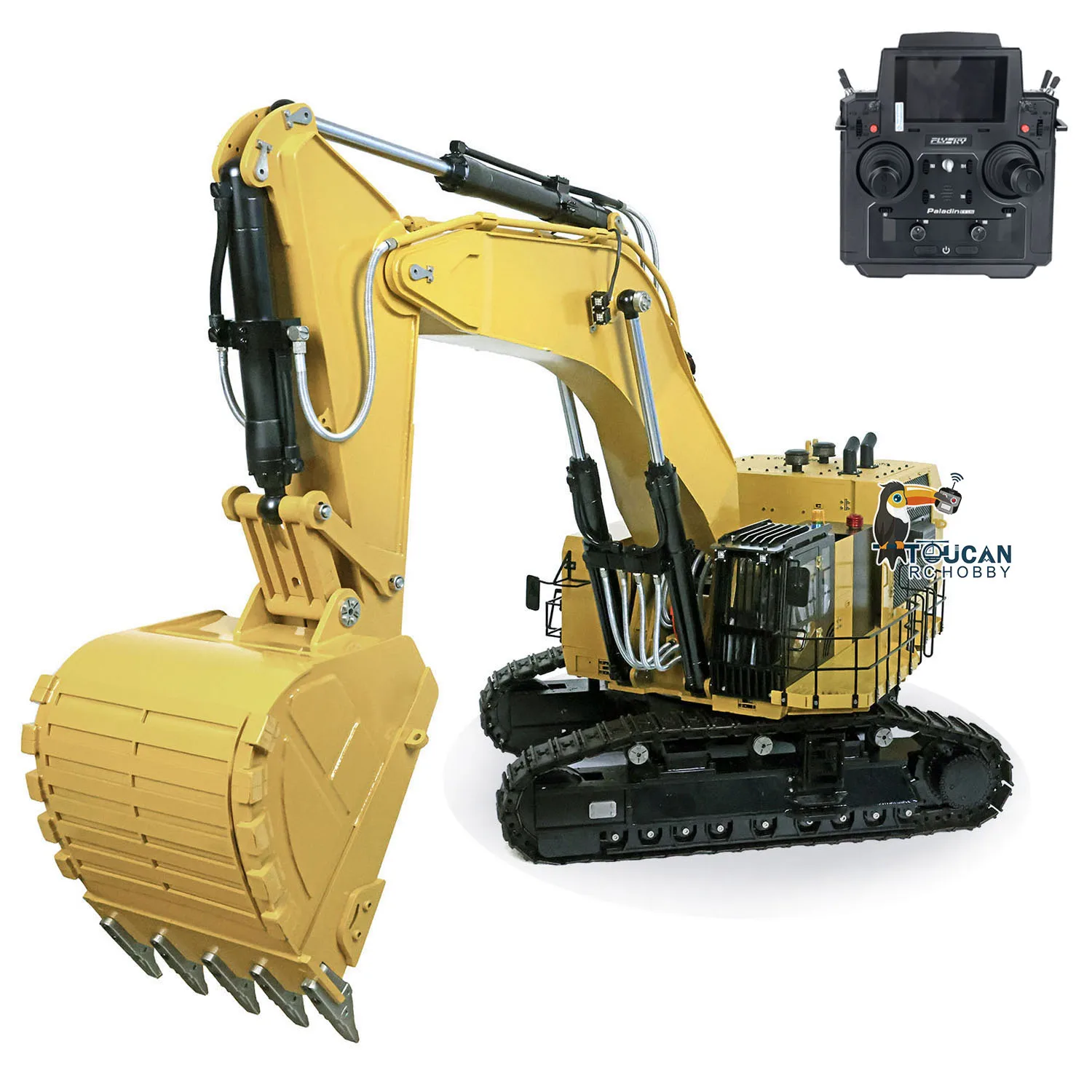 1/14 Hydrauliczna koparka RC Metalowy model Kompletny Oversize Heavy Machine Digger Sound 6015B Bezszczotkowy silnik Radio Samochody PL18lite 3 1/14 Hydrauliczna koparka RC Metalowy model Kompletny Oversize Heavy Machine Digger Sound 6015B Bezszczotkowy silnik Radio Samochody PL18lite - Image 3