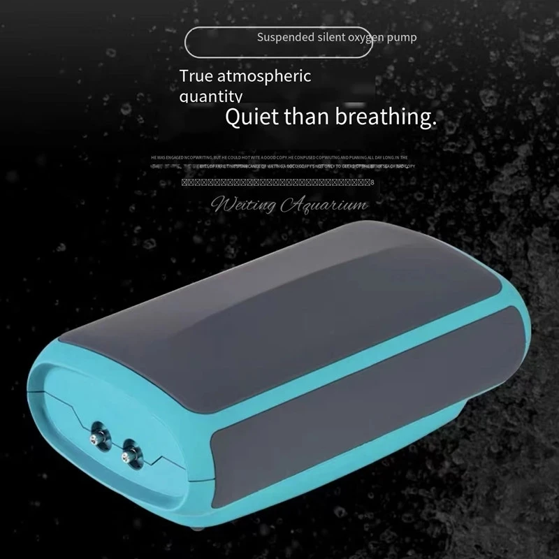 Aquarium Fish Tank Oxygen Pump Ultraquiet Fish Tank Oxygen Pump Household Depth Bomb Air Pump