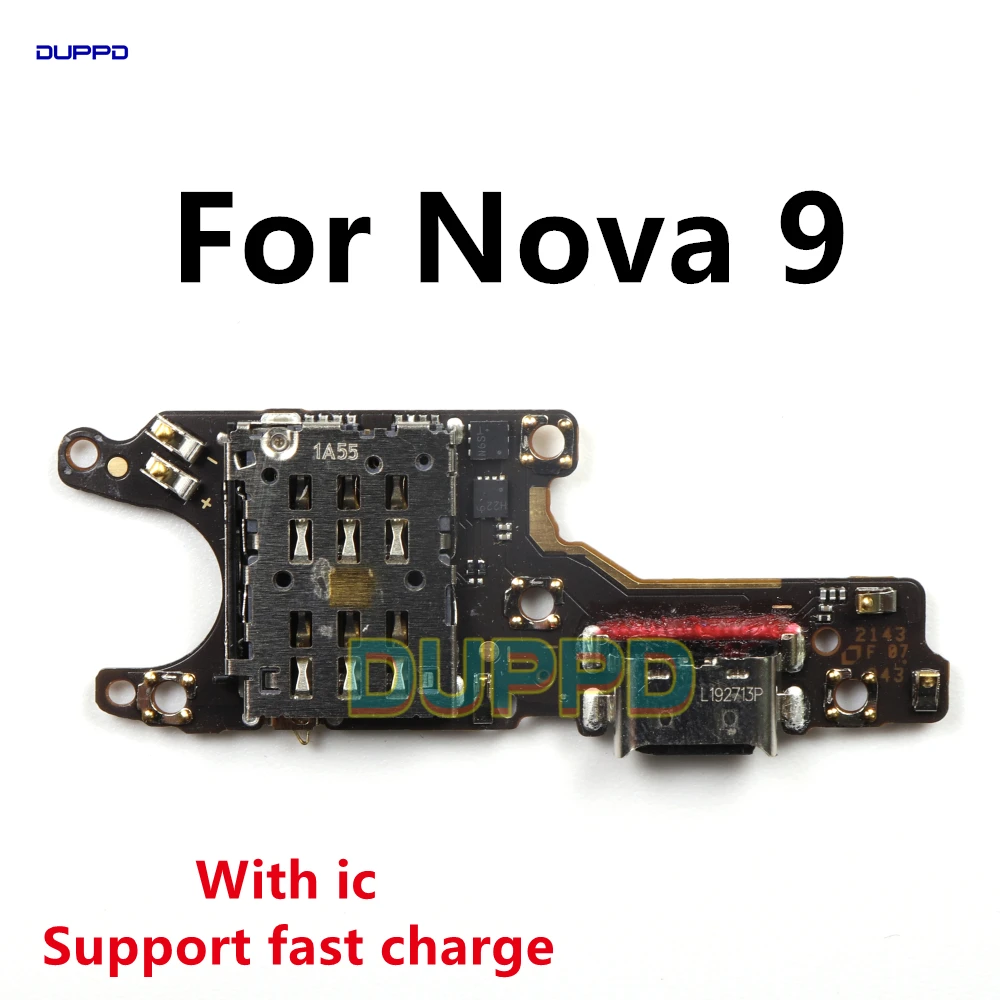 

Плата зарядного устройства USB для Huawei Nova 9 nova9, плата зарядного порта Usb, Соединительный гибкий кабель, детали