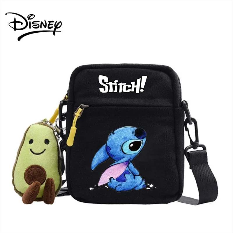 

Disney's Cute Cartoon Purse Stitch Canvas Crossbody Bag for Women Stylish Casual Clutch Bag for Girls Luxury Bags