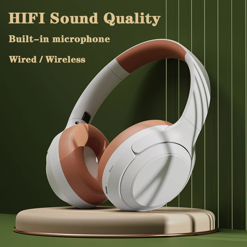 

Wireless Headphones Bluetooth Earphone 5.3 Foldable Computer Headset Sport Headphone HIFI Stereo Gaming Headset Earbuds with mic