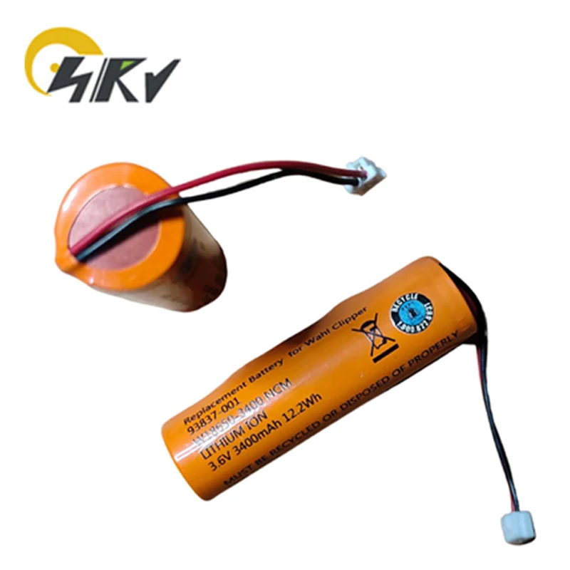 6 Pz Sostituzione 93837-001 Batteria 3400Mah Per Wahl 8148 8591 8504 1919 Sterling 4 Cordless Magic Clip Clippers